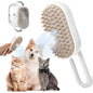 PetGroom Steam Brush for Dog and Cat – Effortless Grooming and Deodorizing