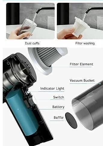 BD Portable Air Duster Wireless Vacuum Cleaner – Lightweight and Convenient
