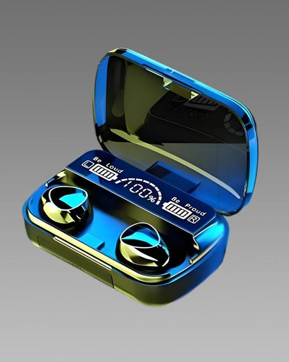 Generic M10 TWS Wireless Earphones – Noise Reduction with Digital Display