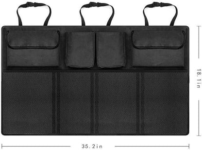 AutoMate Car Backseat Trunk Organizer – Portable and Expandable Design