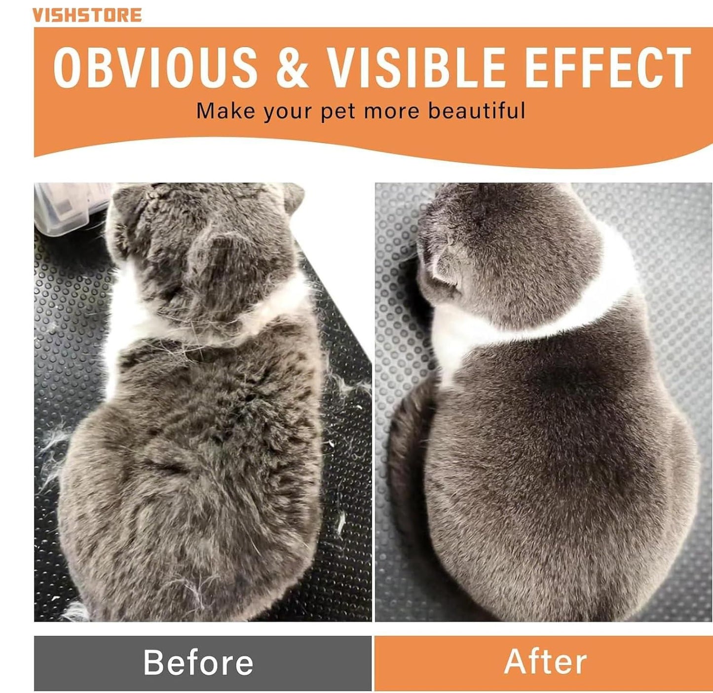 PetGroom Steam Brush for Dog and Cat – Effortless Grooming and Deodorizing