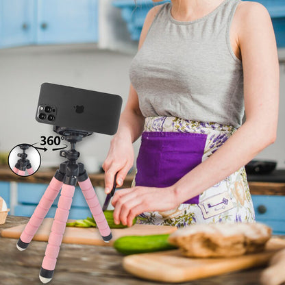 FlexiStand Mini Tripod – Lightweight and Adjustable for 360-Degree Rotation