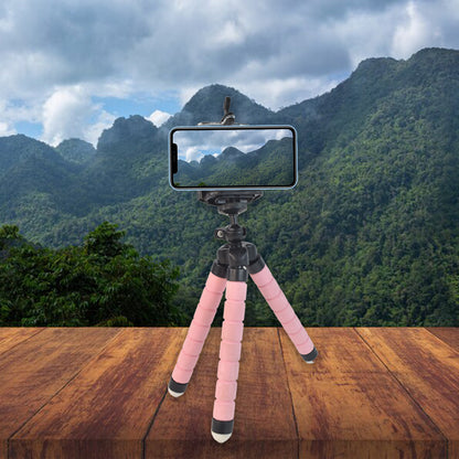 FlexiStand Mini Tripod – Lightweight and Adjustable for 360-Degree Rotation