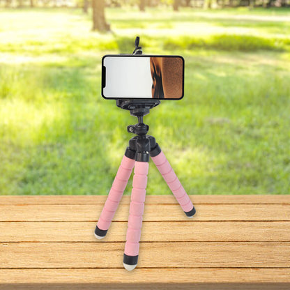 FlexiStand Mini Tripod – Lightweight and Adjustable for 360-Degree Rotation