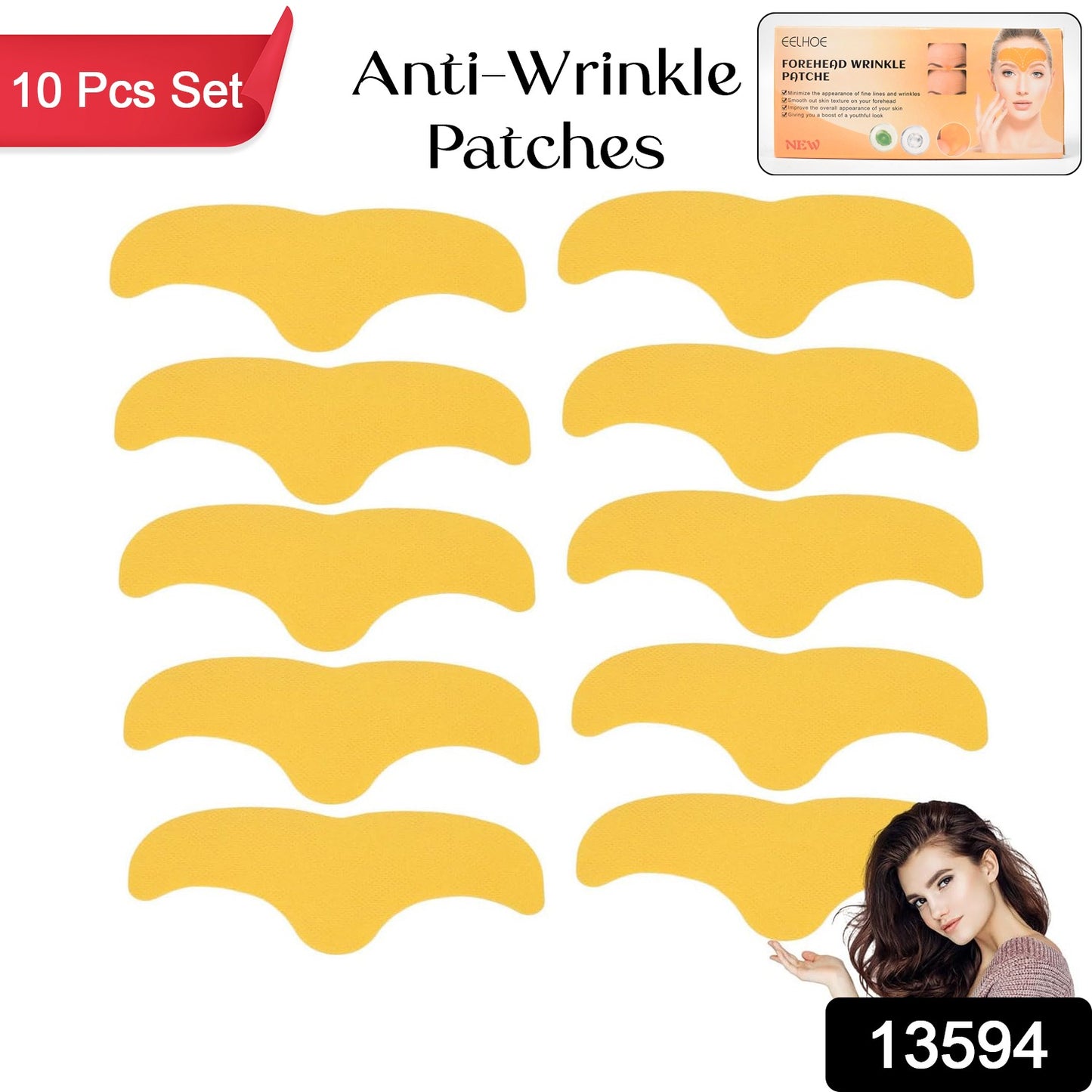YouthGlow Forehead Wrinkle Patches – Smoothing Anti-Wrinkle Solution
