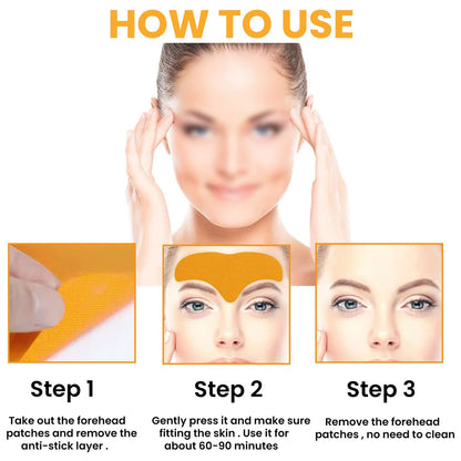 YouthGlow Forehead Wrinkle Patches – Smoothing Anti-Wrinkle Solution