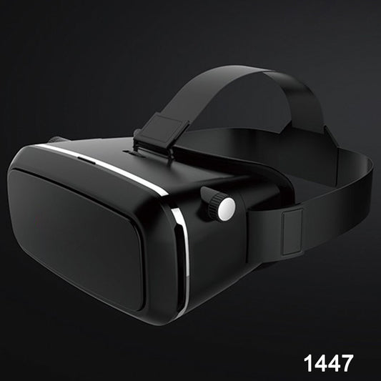 VR Pro 1447 VR Virtual Reality 3D Glasses Headset – Comfortable Design with Adjustable Straps