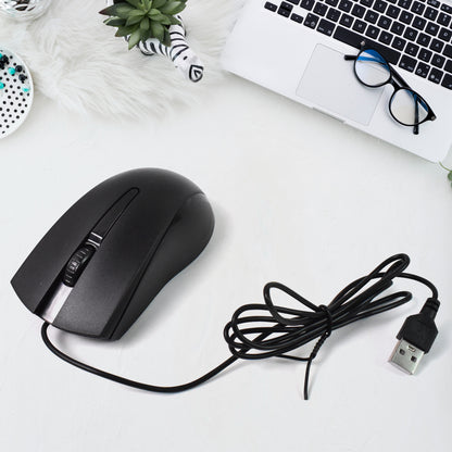 TechWave Wired Optical Mouse X2 – Reliable Performance and Comfort