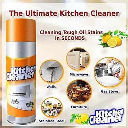 EcoClean 1331 Bubble Foam Cleaner – Powerful Oil and Grease Stain Remover